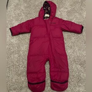 Columbia baby snow suit 12-18m